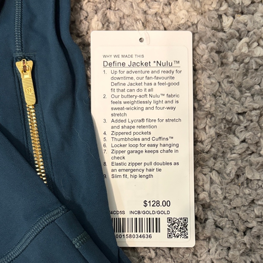 lululemon athletica Dark Teal Utility Jacket - Picture 2 of 5